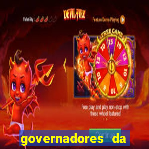 governadores da bahia por ano